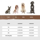 Knuffelwuff Orthop&auml;disches Wasserabweisendes Hundebett Leon aus Velours mit Handwebcharakter