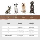Knuffelwuff Orthop&auml;disches Eck-Hundebett Marlie aus Velours mit Handwebcharakter