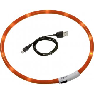 Flamingo Halsband Led Visio Light Orange 70 cm