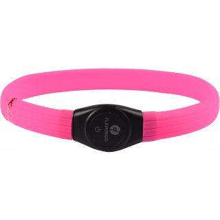 Flamingo Halsband Led Visio Light Jumbo Pink 35/64cm 7mm