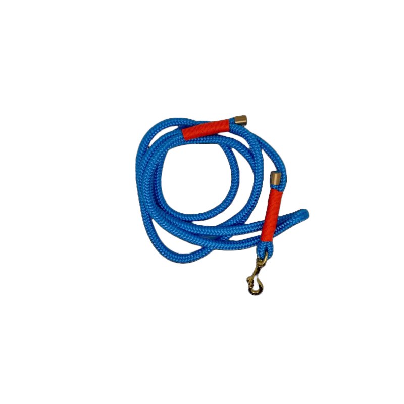 Tochterfirma Handschlaufenleine Skyblue/Jagdorange