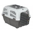 Wouapy Hunde- und Katzen-Transportbox Grau