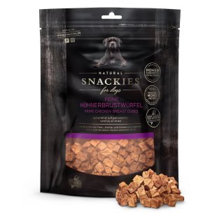 Snackies Hundesnack Feine Hühnerbrustwürfel 180g