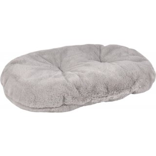 Flamingo Hundekorb Xepp Filz Oval Dunkelgrau + Kissen Hellgrau - fell