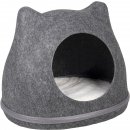 Flamingo Katzenkorb Tiga Filz Grau 43x36x35 cm