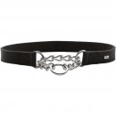 Hunter Halsung mit Kette Aalborg Schwarz 50 cm/M-L