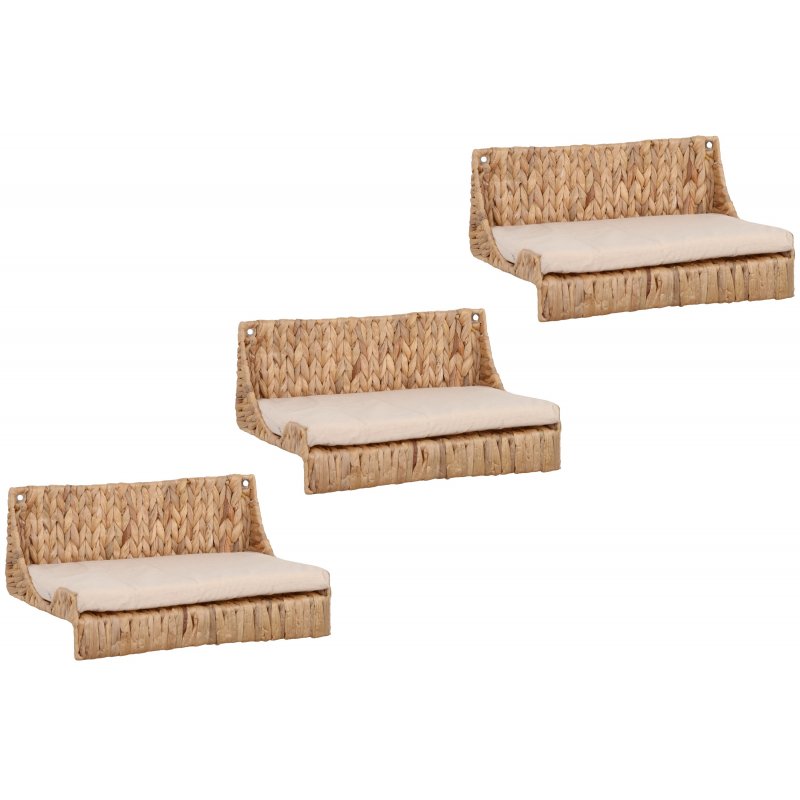 Silvio Design Kletterwand Finja 3-teilig Ockerbraun