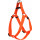 Flamingo Hunde & Katzen Geschirr Step & Go Len Orange 60-90cm 25mm