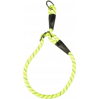 Flamingo Hundehalsband Zug-Stopp Rimo Gelb