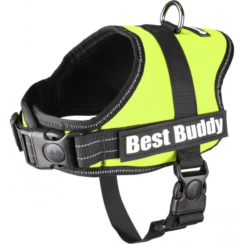 Flamingo Hundegeschirr Best Buddy Pluto Grngelb