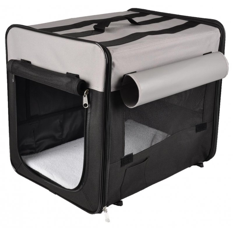 Flamingo Hundebox Smart Top Plus Schwarz