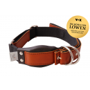 WowWow Hundehalsband mit integrierter Leine Leder...