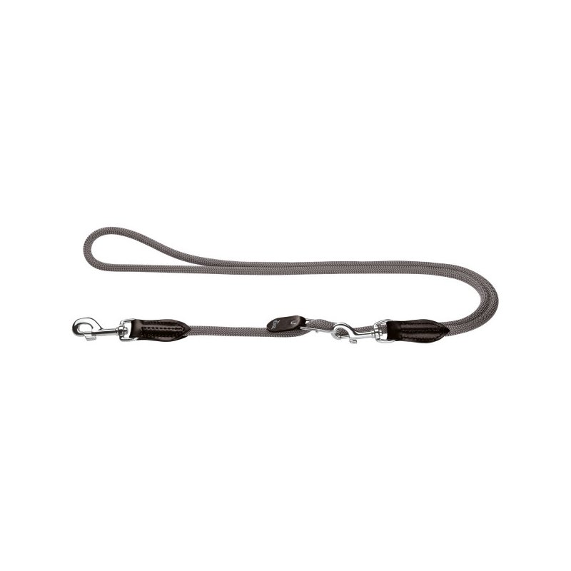 Hunter Vario-Leine Freestyle Grau L 260 cm, B 1,0 cm