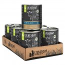 Liebesgut Hundenassfutter Junior Bio Rind mit Hirse und K&uuml;rbis