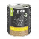 Liebesgut Hundenassfutter Junior Bio Pute mit Mangold und Kartoffel