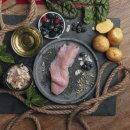 Liebesgut Hundenassfutter Junior Bio Pute mit Mangold und Kartoffel