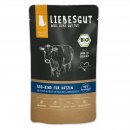 Liebesgut Katzennassfutter Bio Rind mit Karotte und Amaranth
