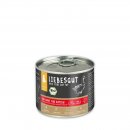 Liebesgut Katzennassfutter Bio Gans mit Kokos und Tomate
