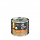 Liebesgut Katzennassfutter Bio Lachs mit Apfel und Karotte