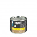Liebesgut Katzennassfutter Sensitiv Bio Pute mit Karotte und Amaranth