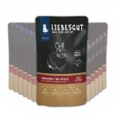 Liebesgut Katzennassfutter Sensitiv Kaninchen mit Mangold...