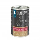Liebesgut Katzennassfutter Sensitiv Kaninchen mit Mangold und Reisflocken
