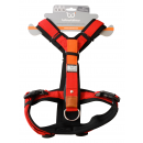 WowWow Hundegeschirr mit integrierter Leine Harness Rot M - Brustumfang 56-80 cm / Halsumfang 46-73 cm