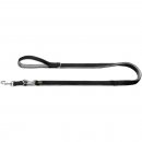 Hunter Verstellbare F&uuml;hrleine Neopren Braun L 200 cm; B 1,5 cm