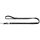 Hunter Verstellbare Führleine Neopren Braun L 200 cm; B 1,5 cm