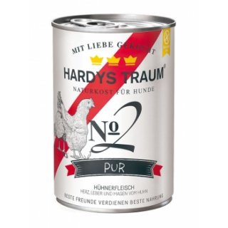 Hardys Manufaktur HARDYS TRAUM Pur No 2 Huhn 6x800g