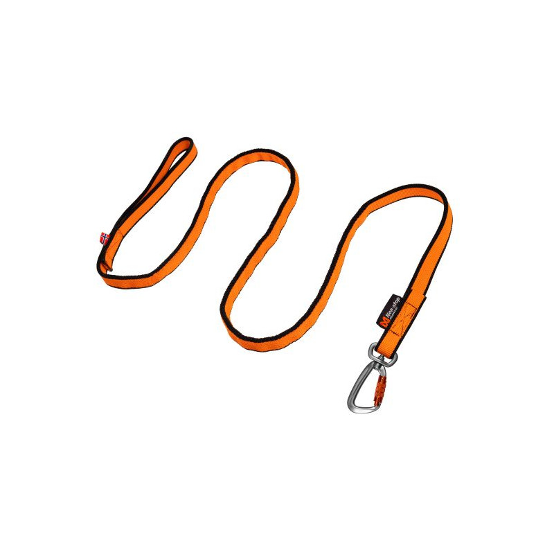 Non-stop dogwear Leine Bungee Leash Orange