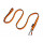 Non-stop dogwear Leine Bungee Leash Orange 2,8m