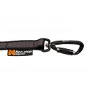 Non-stop dogwear Leine Bungee Touring Leash Braun