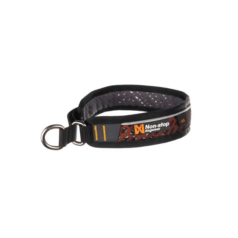Non-stop dogwear Halsband Rock Collar Schwarz