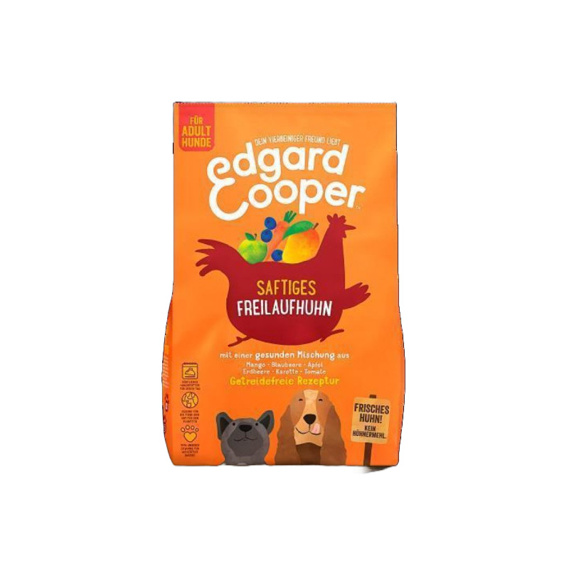 Edgard & Cooper getreidefreies Hundetrockenfutter Adult mit frischem Huhn