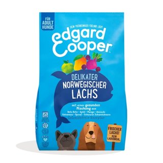 Edgard & Cooper hypoallergenes getreidefreies Trockenfutter Adult mit frischem norwegischen Lachs