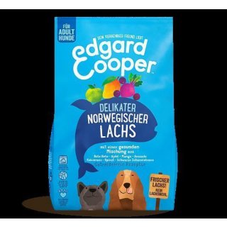 Edgard & Cooper hypoallergenes getreidefreies Trockenfutter Adult mit frischem norwegischen Lachs 2,5 Kg