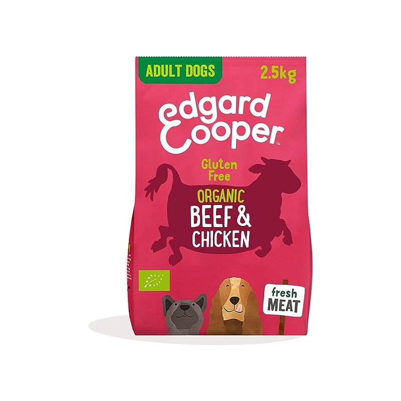 Edgard & Cooper BIO Trockenfutter Adult mit frischem Bio Rind