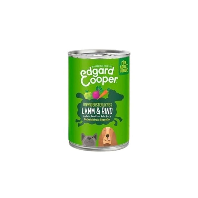 Edgard & Cooper getreidefreies Nassfutter Adult mit Lamm & Rind