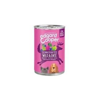 Edgard & Cooper getreidefreies Nassfutter Adult mit Wild & Ente
