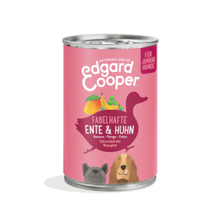 Edgard & Cooper getreidefreies Nassfutter Junior mit Ente & Huhn