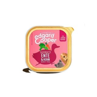Edgard & Cooper getreidefreies Nassfutter Junior mit Ente & Huhn