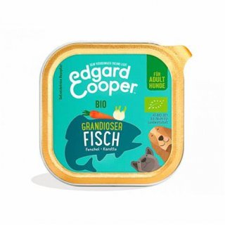 Edgard & Cooper Bio getreidefreies Nassfutter Adult mit Bio Fisch