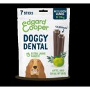 Edgard &amp; Cooper kalorienarme Doggy Dental Apfel &amp; Eukalyptus 7 Sticks Small 105g