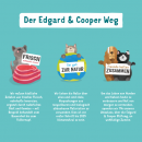Edgard &amp; Cooper kalorienarme Doggy Dental Erdbeere &amp; Minze 7 Sticks Medium 160g