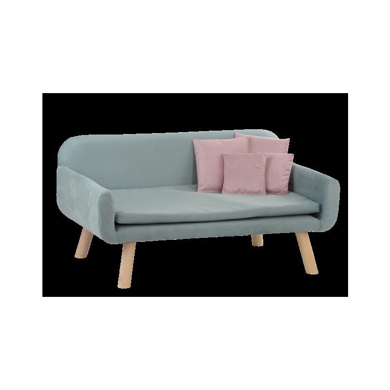 Silvio Design Hundesofa Cora Hellblau
