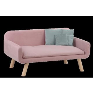 Silvio Design Hundesofa Cora Rosa