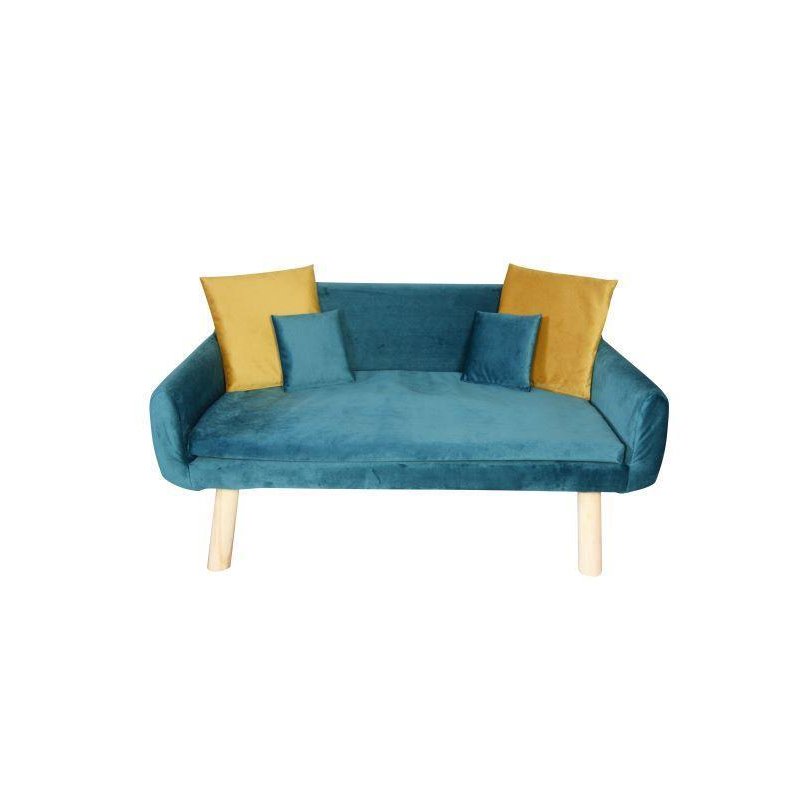 Silvio Design Hundesofa Nando Blaugrn
