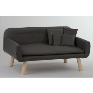 Silvio Design Hundesofa Nelli Anthrazit