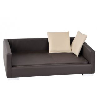 Silvio Design Tiersofa Lucky Braun